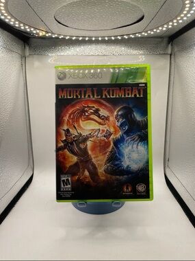 Microsoft Xbox 360 Mortal Kombat Game - Neon Green Case